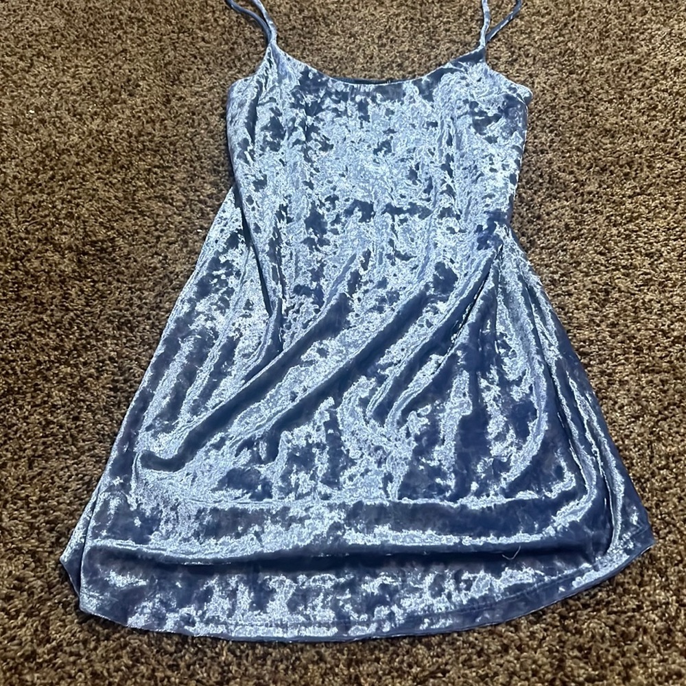 Velvet cocktail dress